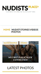 Mobile Screenshot of nudistsplace.com